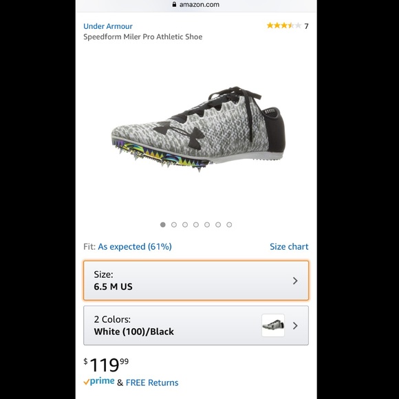 COPY - Under Armour Track Spikes - Picture 6 of 6